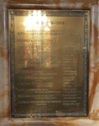 4.WW1 Addendum Plaque